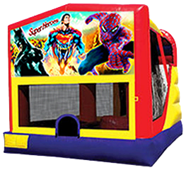Super Heroes Combo Bounce House Rental | Funtastix.com Wilmington Delaware